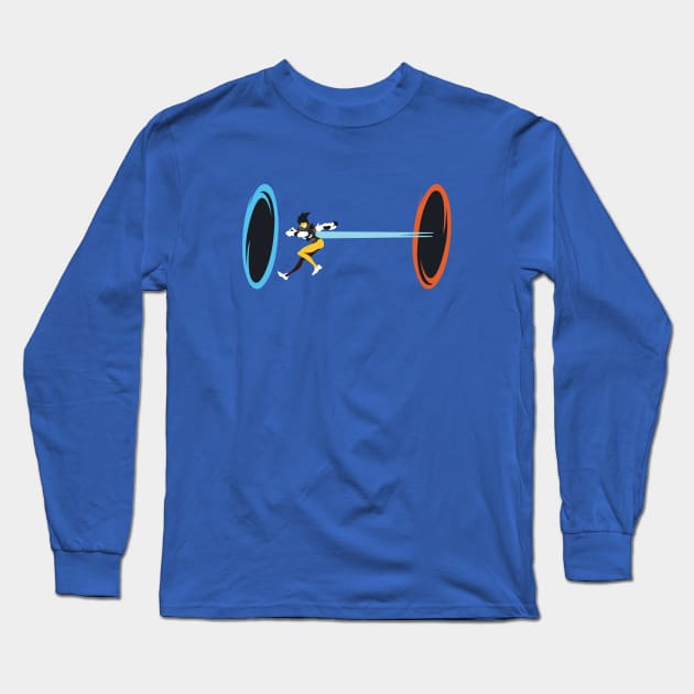 Portal Tracer Long Sleeve T-Shirt by Coconut